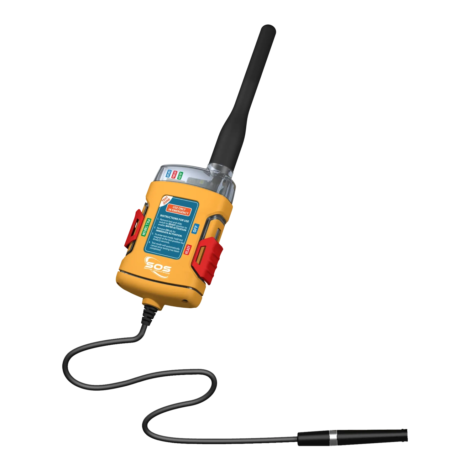 Sentinel Ocean Systems Marine Safety - SOS Beacon - MRB901 AIS Man Overboard Beacon. An essential localised safety device perfectly suited for recreational cruisers, racing crews, coastal fishermen, and commercial port operations.